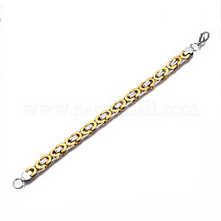 Anlaufgeschützte 201 Edelstahl-Kettenarmbänder&nbsp;BJEW-S057-88A