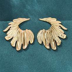 Серьги-гвоздики из нержавеющей стали 304 для женщин&nbsp;EJEW-K306-11G