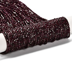 Гранат природный бисер нитей G-RM2025-32B-01