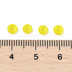 Стеклянные бусины с имитацией нефрита&nbsp;LS-SEED-Q038-01D