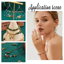 180 шт. 6 цвета бусины из сплава в тибетском стиле TIBEP-GA0001-06