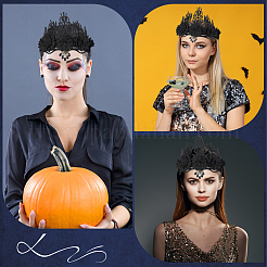 Головной убор из фетра и сплава корона OHAR-WH20020-01A