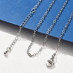 Ожерелья из латуни для женщин NJEW-D302-47P