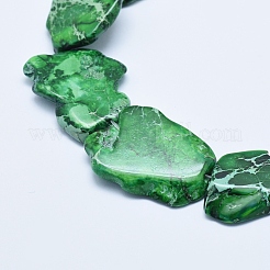 Натуральный имперский бисер из яшмы&nbsp;G-E444-11