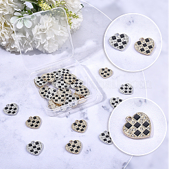 30 stücke legierung strass anhänger&nbsp;ENAM-SC0008-21