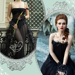 Кружевные рукава с бантом DIY-WH0888-537