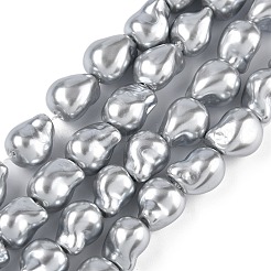 Гальванические стеклянные бусины GLAA-Z013-01C-01