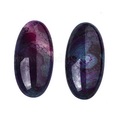 Окрашенные натуральные бразильские агатовые кабошоны G-S220-01