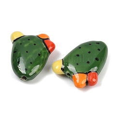 Фарфоровые бусины ручной работы&nbsp;PORC-G002-16A-1