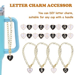 2 комплект подвесок с эмалью из сплава 2 цветов&nbsp;ENAM-SZ0004-36