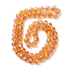 Нити гальванических бусин с полным покрытием EGLA-H104-08A-FR01