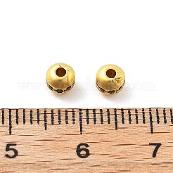 Латунные микро проложить кубического циркония бусы KK-R216-08G-03