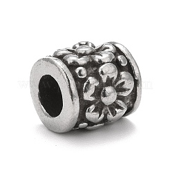 Европейские бусины из нержавеющей стали 304 STAS-G256-22AS