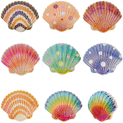 Кабошоны из непрозрачной смолы&nbsp;RESI-SC0006-40