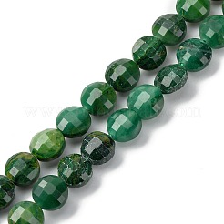 Природные африканские нефритовые бусы пряди G-C179-A42-03