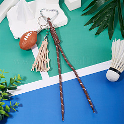 1 шт. хлопковые плетеные подвесные украшения&nbsp;AJEW-TA0002-56C