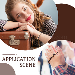 120шт натуральные деревянные бусины WOOD-UN0001-11