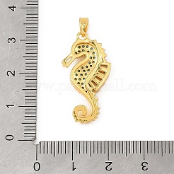 Anhänger aus Messing und Strass im Ozean-Stil&nbsp;RB-CBA4B36-04G-02
