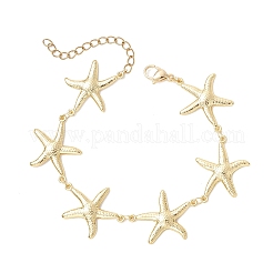 Браслеты из нержавеющей стали 304 в форме морской звезды&nbsp;BJEW-JB13339