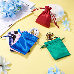 10 sac cadeau porte-bonheur en brocart avec cordon de serrage&nbsp;PAAG-TADJ0001-01C