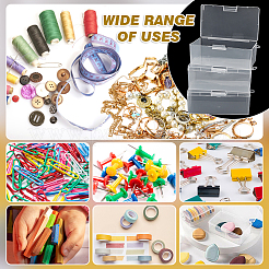 Пластиковые контейнеры для шариков с откидной крышкой AJEW-WH0479-88B