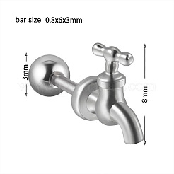 Водопроводный кран 304 нержавеющая сталь хрящевые серьги FS-WGE47D7-01