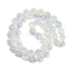 Гальванические стеклянные бусины&nbsp;GLAA-S387-01H