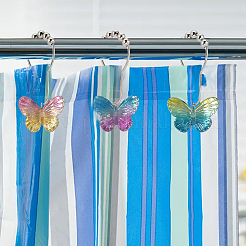 20 шт. 5 цвета железные кольца для занавески для душа для ванной комнаты&nbsp;HJEW-OC0001-22