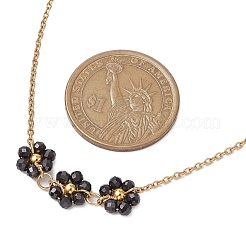 Природных драгоценных камней кулон ожерелья NJEW-JN05103