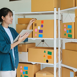 60 лист 10-х цветных бумажных водонепроницаемых наклеек&nbsp;STIC-FH0001-25