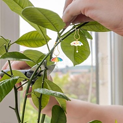 Железные длинные скрепки&nbsp;HJEW-GO00062