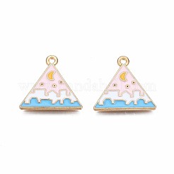 Подвески из эмали и сплава ENAM-S121-170B-RS