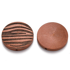 Perle di legno naturale verniciate&nbsp;WOOD-N006-06K