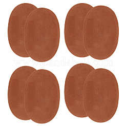 4 par de parches ovalados de imitación de cuero para coser&nbsp;PATC-CY0001-82