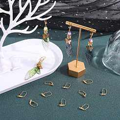 50 шт. ионное покрытие (IP) 304 нержавеющая сталь цветок фурнитура для сережек-рычагов&nbsp;STAS-BBC0002-56