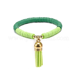 Наборы эластичных браслетов ручной работы из полимерной глины хейши&nbsp;BJEW-JB08762