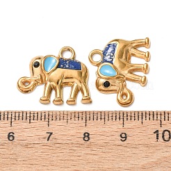 304 Edelstahl-Emaille-Anhänger&nbsp;STAS-Z193-12G-01A
