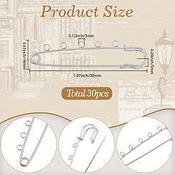 30шт железная брошь выводы&nbsp;FIND-SC0020-46P