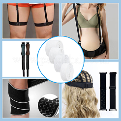 8 ярд 4 стилей полиэстеровая нескользящая силиконовая эластичная лента-фиксатор для швейного проекта OCOR-BC0005-76