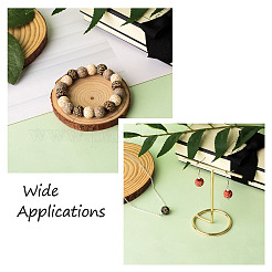 100шт 10 цвета окрашенные бусины из натурального дерева WOOD-TA0001-59