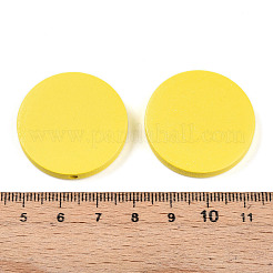 Perle di legno naturale verniciate&nbsp;WOOD-WH0038-35C-06