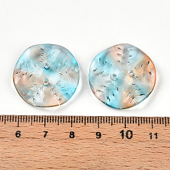 Прозрачные стеклянные бусины GLAA-A012-01B