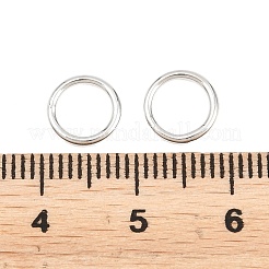 Messing geschlossen Ringe springen&nbsp;KK-D257-01P-01