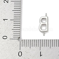 Dijes de conector de letras de acero inoxidable 304&nbsp;STAS-M108-01P-02