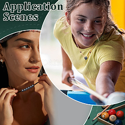 Наборы для самостоятельного изготовления браслетов/ожерельев&nbsp;DIY-ME0001-88