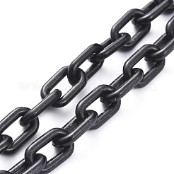 Персонализированные ожерелья-цепочки из абс-пластика NJEW-JN02849-01