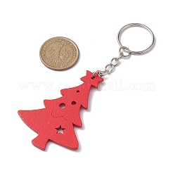 Рождественский брелок из дерева KEYC-JKC00878-03