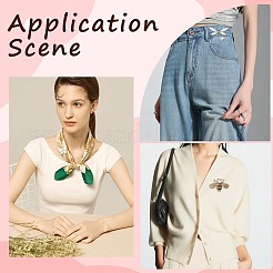 3шт 3 стиля брошь из сплава инцест со стразами&nbsp;JEWB-GF0001-45