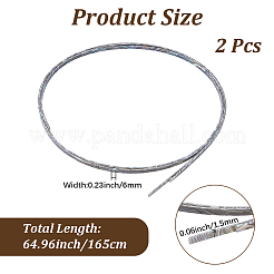 Cinturino in plastica per chitarra&nbsp;DIY-WH20095-017B