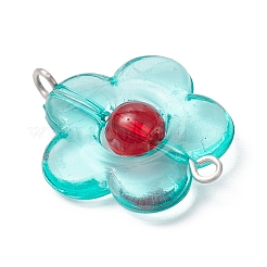 Подвески-коннекторы из прозрачного акрила и стекла&nbsp;PALLOY-JF03720